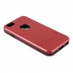 Wholesale iPhone 6 Plus 5.5 Strong Armor Hybrid with Stand (Red)